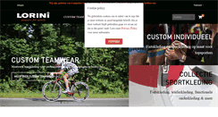 Desktop Screenshot of lorini-sports.com